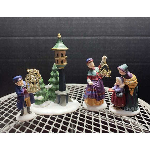 Dept 56 Heritage 12 Days of Dickens Village Series II Two Turtle Doves Vintage - Picture 1 of 16